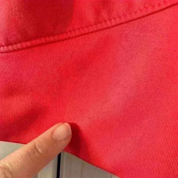 REI Women’s Full Zip Workout Jacket | XS Coral Pink | Hooded with Front Pockets - Picture 7 of 7